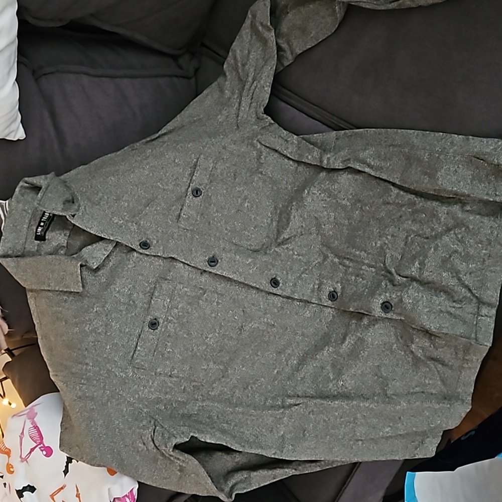 Men's long sleeve button down